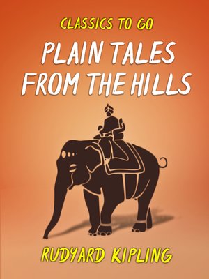 cover image of Plain Tales from the Hills